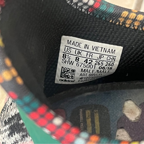 Adidas X Pharrell Williams Moth3r L4nd Trainers Men’s Size 8 1/2 - Picture 7 of 9